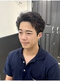 MEN'S HAIR &nbsp;&nbsp;スパイキーショート　ピンパーマ