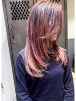 リフル 八王子(RIFULL) ハイライト バレイヤージュ ショート レイヤー 髪質改善