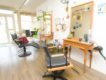 オンリエド ヘアデザイン(ONLIed Hair Design)の雰囲気（「１日４名」限定サロン。貸し切り空間でのんびり過ごせます）