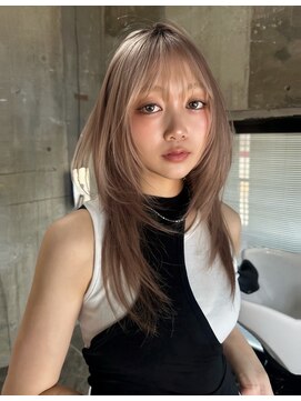 サイン 渋谷(SIGN) お洒落なレイヤーカットハッシュカットレイヤーボブ渋谷