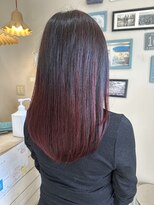 エルデ ナインズ ヘアー スタンド 川口店(elde 9's HAIR STAND) デザインカラー/ミディアム/髪質改善