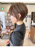前髪ありショート｜似合わせショート｜30代40代50代【Kanaru】