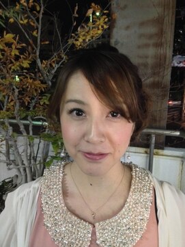 フェリシータ 緑地公園店(felicita) 結婚式&パーティ☆ルーズなほつれ♪甘辛暗髪ヘアセット