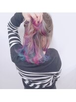ヘアースポットイング(ing) ユニコーンカラー