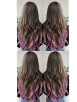 ディー エメ(D-aimer-)&nbsp;薄ピンク×濃いピンク×パープル×グレージュmix☆☆