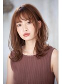 【shellbear 銀座】大人カジュアル外ハネミディアム