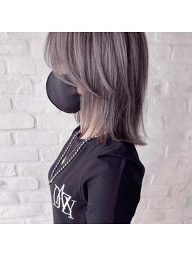 ユナイテッドビューティー 金沢(UNITED BEAUTY) フロントレイヤーカット／スモーキーカラー