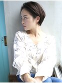 天神【BIRTH】アップバング前髪なしショートボブ　2