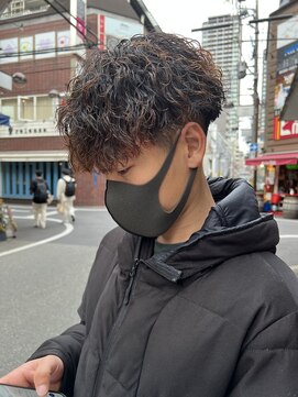 イーラ(era) 前下がり×マッシュ×スパイラルパーマ