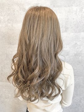 バブルス 久米川店(BUBBLES) ブリーチなしアッシュベージュ