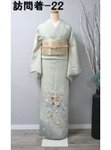 レンタル訪問着-22(花束)
