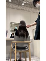 ラベスト キョウト(LOVEST)&nbsp;髪質改善◆美髪グレージュ。美髪撮影