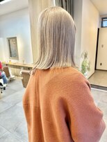 サンド 表参道(sand)&nbsp;表参道ブリーチダブルカラーミルクティーベージュ