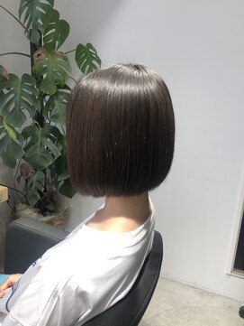 エイト 藤沢店(EIGHT fujisawa) 髪質改善ストレート×ミニボブ【藤沢】