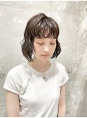 【YUYA】くせ毛風ボブパーマ_クリームパーマ_大人パーマ
