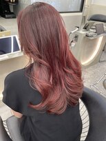 ロンド マーレ 天神大名店(Lond mare) 韓国ヘア レイヤーカット 顔周りカット 前髪カット レイヤー