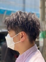 ヘアーズロー(hair's LOWE)&nbsp;【 hair's LOWE 】ツイストパーマ/無造作パーマ/黒髪/スーツ