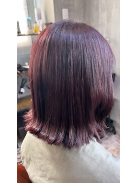 ボタン(botan) cherry red