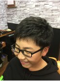 くせ毛風アイロンパーマ