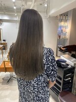 ネイロ 錦糸町(NeiRo)&nbsp;ロングヘアハイトーングレージュカラーミルクティーグレージュ