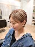 タイトshort☆ミルクティーベージュ