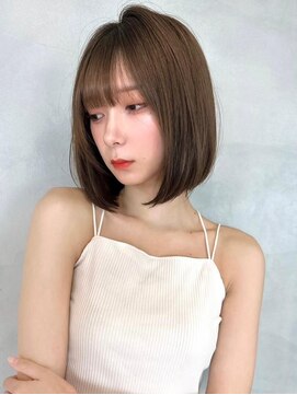 マシェリー バイ ロンド 金山(Ma cherie by Lond) 韓国風切りっぱなしボブ×レイヤーカット×美髪髪質改善