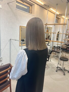 アソビ(Asobi) 【ブリーチ2回～】オリーブベージュ