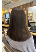 栗原,切りっぱなしボブ,グレーベージュc3