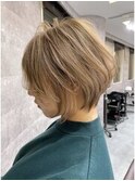 《Loob.TOKYO》くびれショート丸みショートボブ小顔ボブ