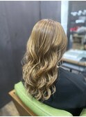 白髪ぼかしハイトーンカラー