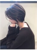 美人フォルムエアリーショートボブ