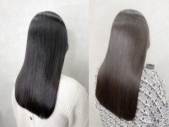 テクドット(teq.)の写真/【下総中山】ナチュラルだけどしっかりストレートに!手櫛でまとまり、持続力も◎【パーソナルカラー診断】