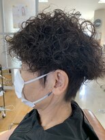 ヘアー グリース(hair GREASE)&nbsp;ツーブロックスパイラルパーマ