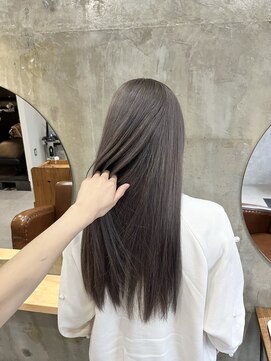 ノエル ヘアー アトリエ(Noele hair atelier) 色落ちまで可愛い！ミルクティーグレージュ☆