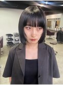 Steelo  ミニボブ×フェイスレイヤー