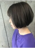 オーシャンカラーイルミナカラーミニボブ20代30代