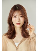 マイン(MINe) 大人可愛い/小顔髪質改善カット/ミディアムレイヤー/30代/40代