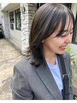 コラン 中目黒(collan) オリーブカラーの軽いスタイルです