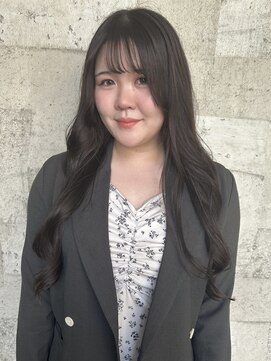 リサ グランシェ(RISA granche) 透明感カラー 流れる顔周りカット 髪質改善トリートメント