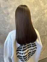 ザ ラブズ ラフズ ヘアー 本店(the loves laughs hair)&nbsp;オリーブベージュ/美髪ストレート/ロング