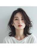 ゆるふわミディアムロングヘアー♪