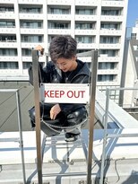 キング 高槻(K!ng)&nbsp;ハイライトカラーミルクティーベージュレイヤーカット