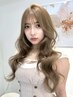 ブリーチなしダブルカラー&トリートメント〔韓国ヘアー/透明感カラー〕