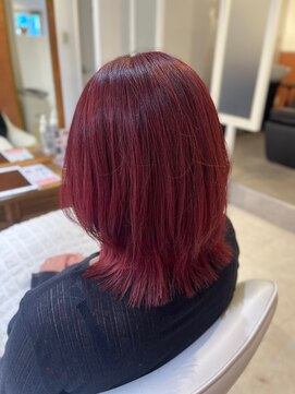 スペックホルダーミミ(Spec Holder mimi) レッド×くびれスタイル9.10デザインカラー