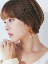 エトル バイ コムマティス 恵比寿駅前店(etre by comme Matisse)&nbsp;小顔カット×透明感カラー[恵比寿駅/髪質改善/オリーブグレー]