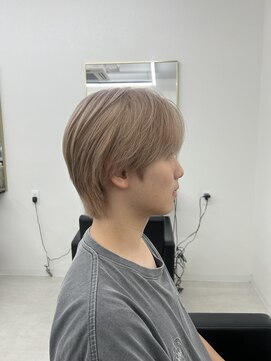 ステージ(STAGE) ダウンパーマ　ニュアンスパーマ　センターパート