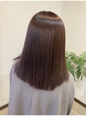 艶が続くメテオカラーで大人美髪に　＃袋井駅＃髪質改善カラー