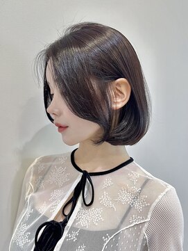 カルナ バイ エルモ(calna by ELMO) 韓国ボブ / タンバルモリ / 暗髪ボブ