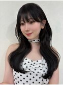 表参道/青山/韓国/韓国ヘア/韓国風/縮毛矯正/髪質改善/黒髪