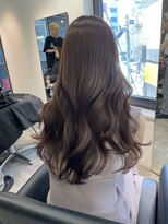 ルル(Lulu)&nbsp;梅田/ブラウン/ベージュ/レイヤー/縮毛矯正/髪質改善